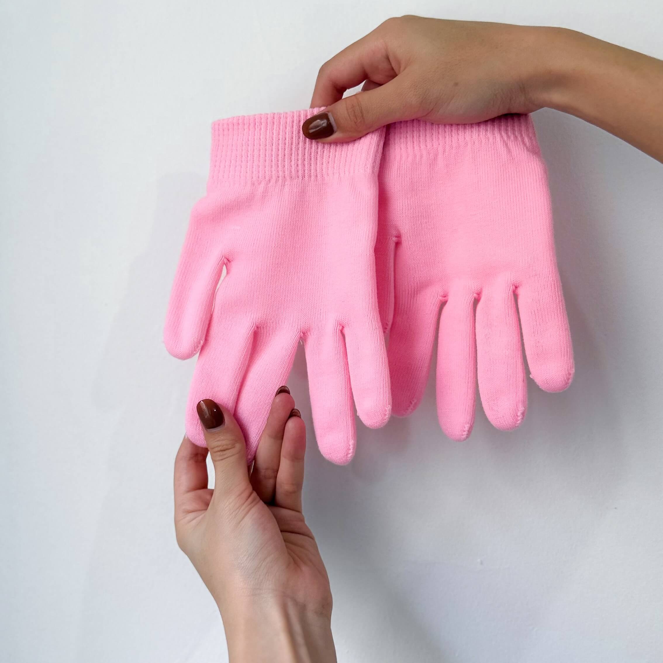 دستکش سیلیکونی صورتی