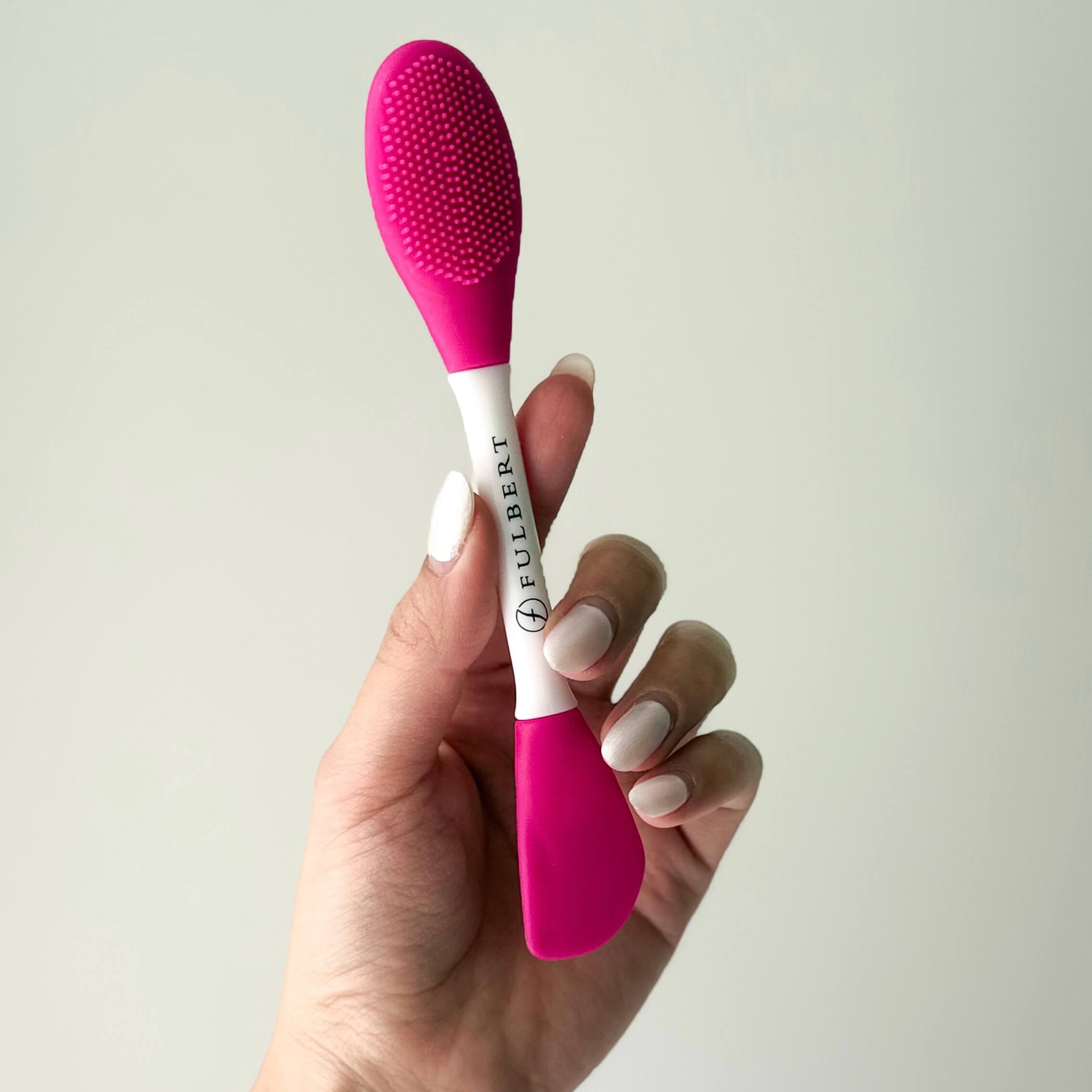 براش ماسک صورت دوطرفه پرزدار