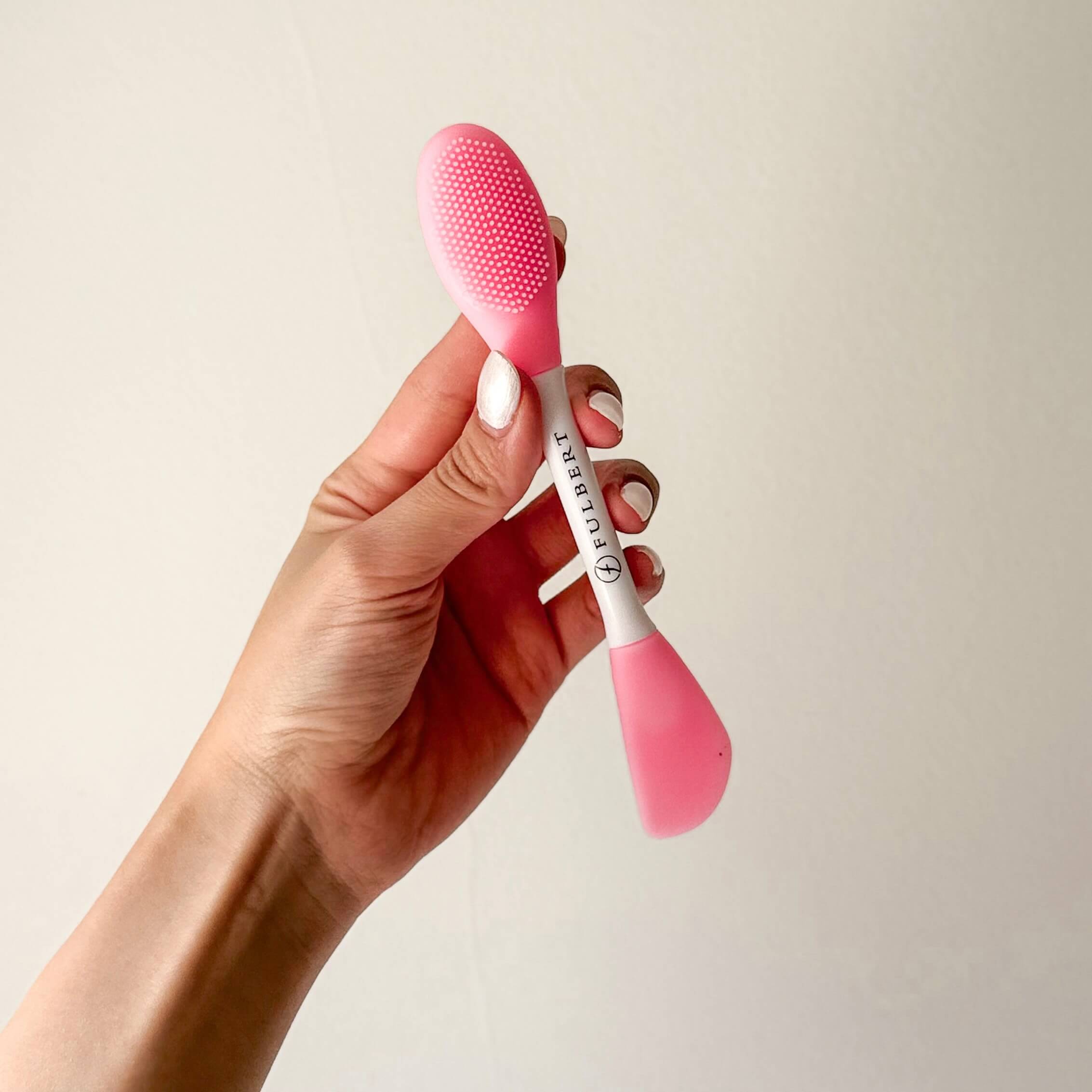 براش ماسک صورت دوطرفه پرزدار