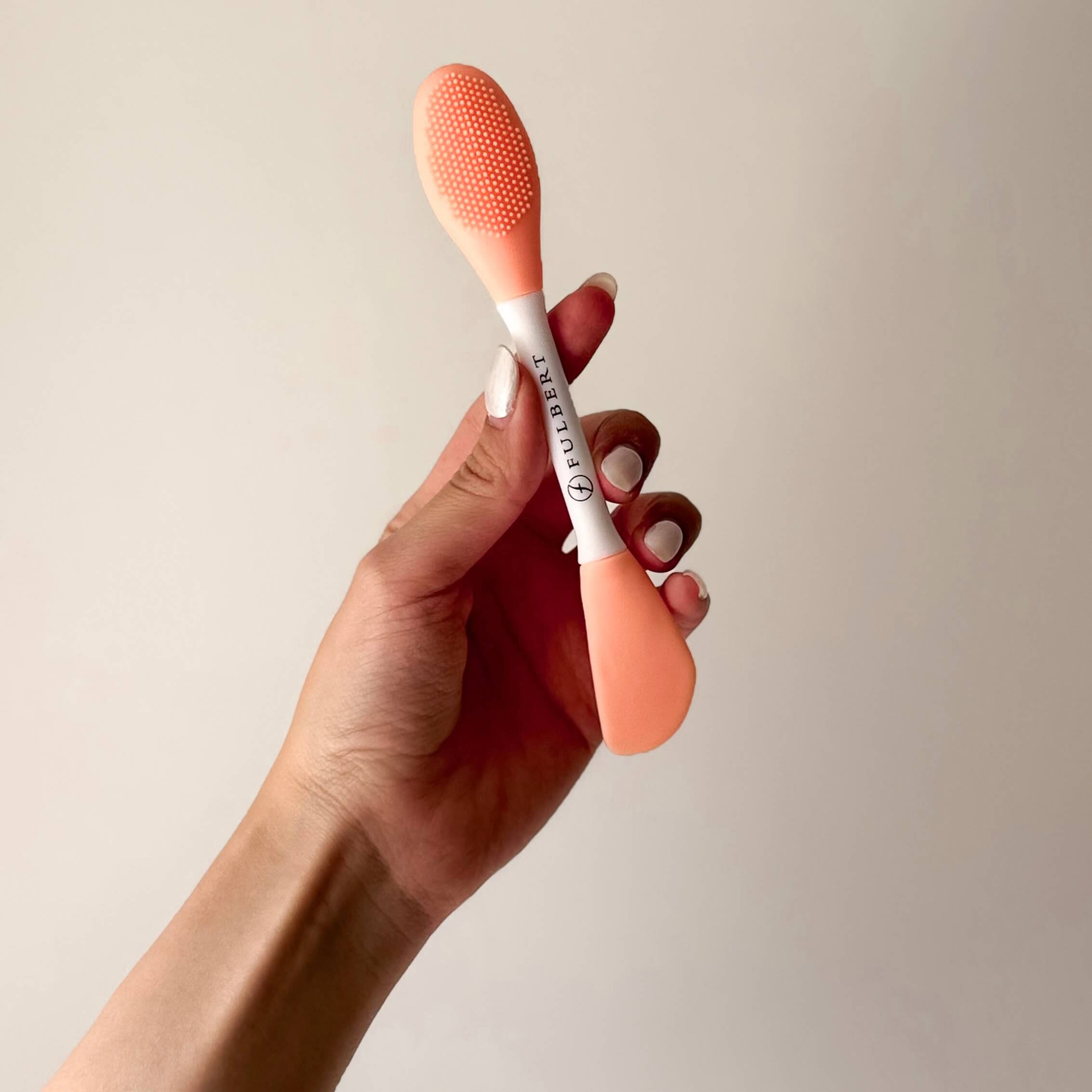 براش ماسک صورت دوطرفه پرزدار